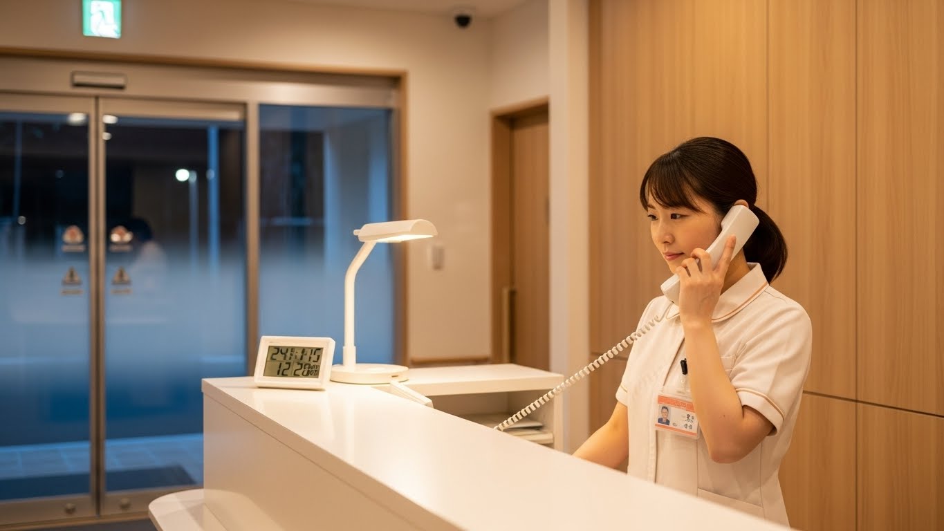 24時間対応体制について